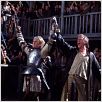 Chevalier : photo Brian Helgeland, Heath Ledger, Paul Bettany