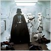 Star Wars : Episode IV - Un nouvel espoir (La Guerre des étoiles) : photo David Prowse, George Lucas