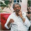 Akoibon : photo Edouard Baer, Jean Rochefort