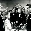 Le Grand sommeil : photo Humphrey Bogart, John Huston, Lauren Bacall