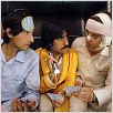 A bord du Darjeeling Limited : photo Adrien Brody, Jason Schwartzman, Owen Wilson, Wes Anderson