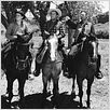 Les Desperadoes : photo Charles Vidor, Glenn Ford, Randolph Scott