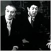 Le Mort en fuite : Photo André Berthomieu, Jules Berry, Michel Simon