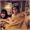 Good Morning England : photo Nick Frost, Richard Curtis, Talulah Riley