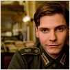 Inglourious Basterds : photo Daniel Brühl, Quentin Tarantino