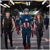 Avengers : photo Chris Evans, Jeremy Renner, Scarlett Johansson