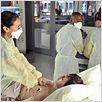 Saving Hope : photo Glenda Braganza, Joseph Pierre
