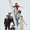 Less Than Perfect : photo Andrea Parker, Andy Dick, Eric Roberts, Sara Rue, Sherri Shepherd