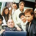 Les Invasions barbares : photo Denys Arcand, Dominique Michel, Dorothée Berryman, Louise Portal, Marina Hands