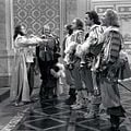 Les Trois mousquetaires : photo Frank Morgan, Gene Kelly, George Sidney, Gig Young, Robert Coote