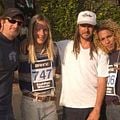 Les Seigneurs de Dogtown : Photo Catherine Hardwicke, John Robinson (IV), Stacy Peralta, Victor Rasuk