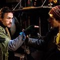 L'Imaginarium du Docteur Parnassus : photo Andrew Garfield, Heath Ledger, Terry Gilliam