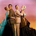 Quatre du Texas : photo Anita Ekberg, Dean Martin, Frank Sinatra, Ursula Andress