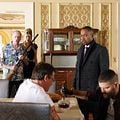 Photo Chelcie Ross, Columbus Short, Guillermo Diaz, Jason London, Kate Lang Johnson