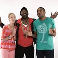 Photo Audrey Lamy, Loup-Denis Elion, Lucien Jean-Baptiste