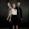 Photo Dylan Bruce, Matt Frewer, Tatiana Maslany
