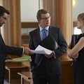 Photo Aden Young, Chelsie Preston-Crayford, David Wenham