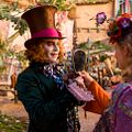 Photo Johnny Depp, Mia Wasikowska