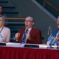 Mascots : Photo Don Lake, Ed Begley Jr., Jane Lynch