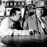 La Soif du mal : photo Orson Welles