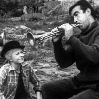 La Strada : Photo Anthony Quinn, Giulietta Masina