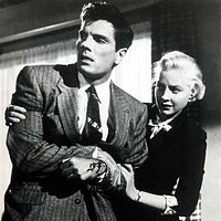 Enigme policière : photo Jody Lawrance, Michael Curtiz, Tom Tryon
