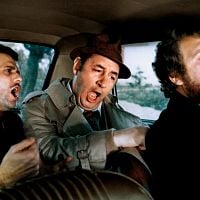 Mes chers amis : photo Gastone Moschin, Mario Monicelli, Philippe Noiret
