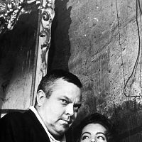 Le Procès : photo Orson Welles, Romy Schneider