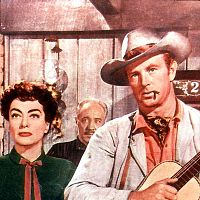 Johnny Guitare : Photo Joan Crawford, Nicholas Ray, Sterling Hayden