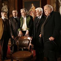 Photo Jean-Claude Jay, Michael Lonsdale, Philippe Laudenbach, Pierre Vernier, Roland Bertin