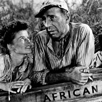 La Reine africaine : Photo Humphrey Bogart, Katharine Hepburn