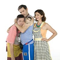 Photo Frederic Bouraly, Serge Hazanavicius, Valérie Karsenti