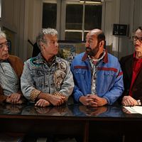 Bis : Photo Franck Dubosc, Gérard Darmon, Julien Boisselier, Kad Merad
