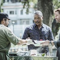 Photo Carl Weathers, Josh Halloway
