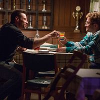 Eddie The Eagle : Photo Hugh Jackman, Taron Egerton