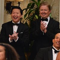 Photo Dave Foley, Ken Jeong