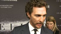 Interstellar : Matthew McConaughey et Christopher Nolan sur le tapis rouge