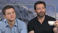 Rencontre avec Taron Egerton, Hugh Jackman et Eddie the Eagle !