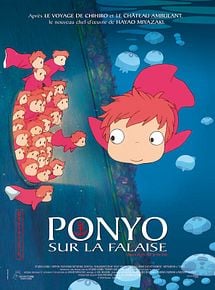 Ponyo sur la falaise