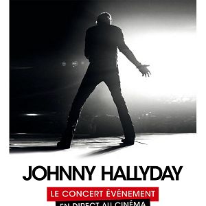 Johnny Hallyday – Le concert événement en direct au cinéma ! : Affiche