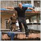Fast and Furious 5 : photo Dwayne Johnson, Justin Lin, Vin Diesel