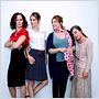 Photo Blanche Gardin, Claude Perron, Laurence Arné, Vanessa David