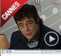 Photo : Cannes 2013 N°29 - Jimmy P. : Benicio Del Toro, A. Desplechin et M. Amalric en conférence de presse