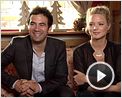Virginie Efira, Alex Goude, Genndy Tartakovsky Interview : Hôtel Transylvanie
