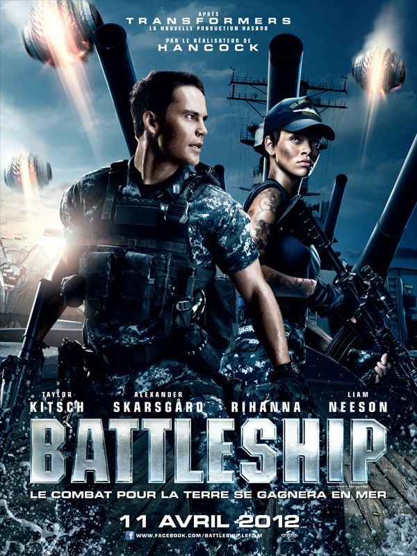 quelle chanteuse joue le role un officier dans battleship