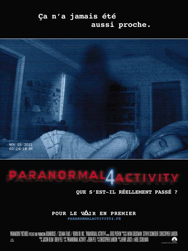 paranormal activity films
