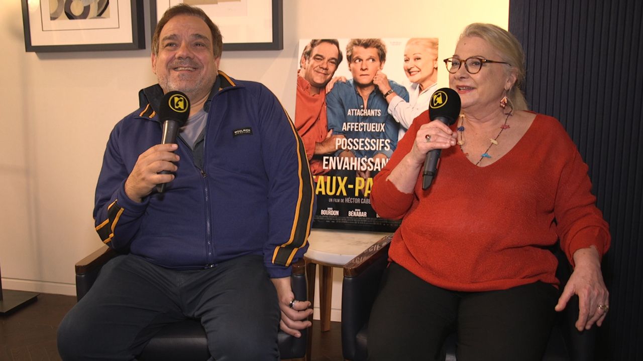 Didier Bourdon et Josiane Balasko ont répondu à notre questionnaire Beaux-parents