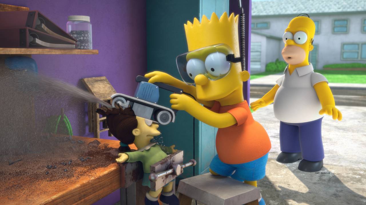 Les Simpson : Toy Story, Spider-Verse et Un jour sans fin sur les photos de l'épisode d'Halloween