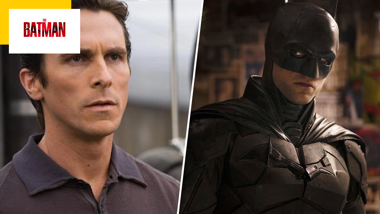 Regarder la vidéo The Batman : pourquoi Christian Bale n'a pas vu le film avec Robert Pattinson