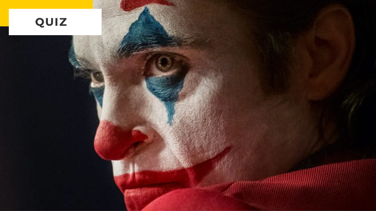 Quiz Joaquin Phoenix :  saurez-vous reconnaître ces 9 films du Joker ?